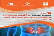 اثرات مصرف پروتئین بر کلیه‌ها